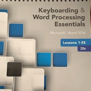 Keyboarding and Word Processing Essentials